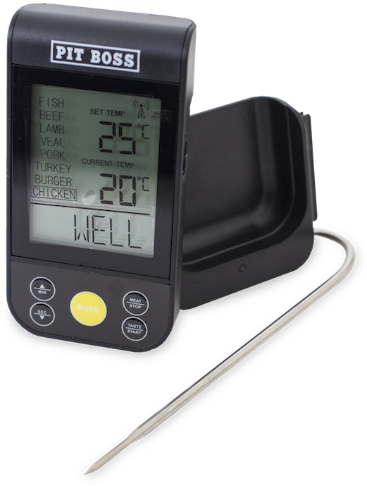 Pit Boss Remote Grill Thermometer - Barbecue Grill (800x800), Png Download