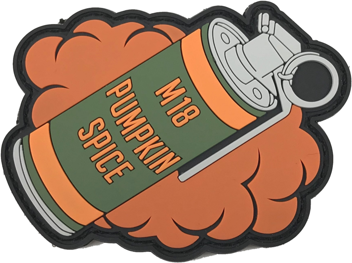 Pumpkin Spice M18 Smoke Grenade - Grenade (1023x704), Png Download