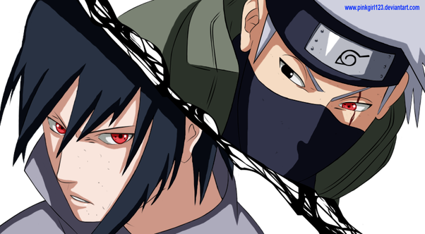 The Book Details The Adventure Of Fatherhood For Naruto, - Sasuke Vs Kakashi Naruto Shippuden (602x332), Png Download
