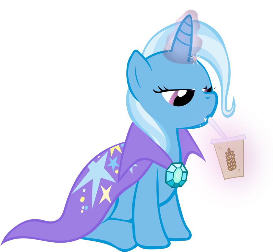 Hayshake - Mlp Magic Aura Trixie (900x806), Png Download