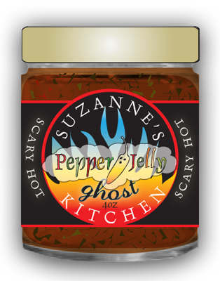 Believe - Suzannes Kitchen Pepper Jelly, Ghost, Scary Hot - 10 (314x400), Png Download