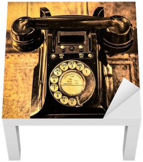 Detail Monochrome View Of Old Vintage Dial Telephone - Hit Me Up (400x400), Png Download