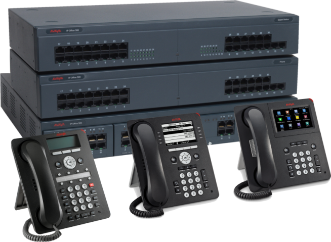 Avayaipoffice - Avaya Ip Phone System (654x479), Png Download