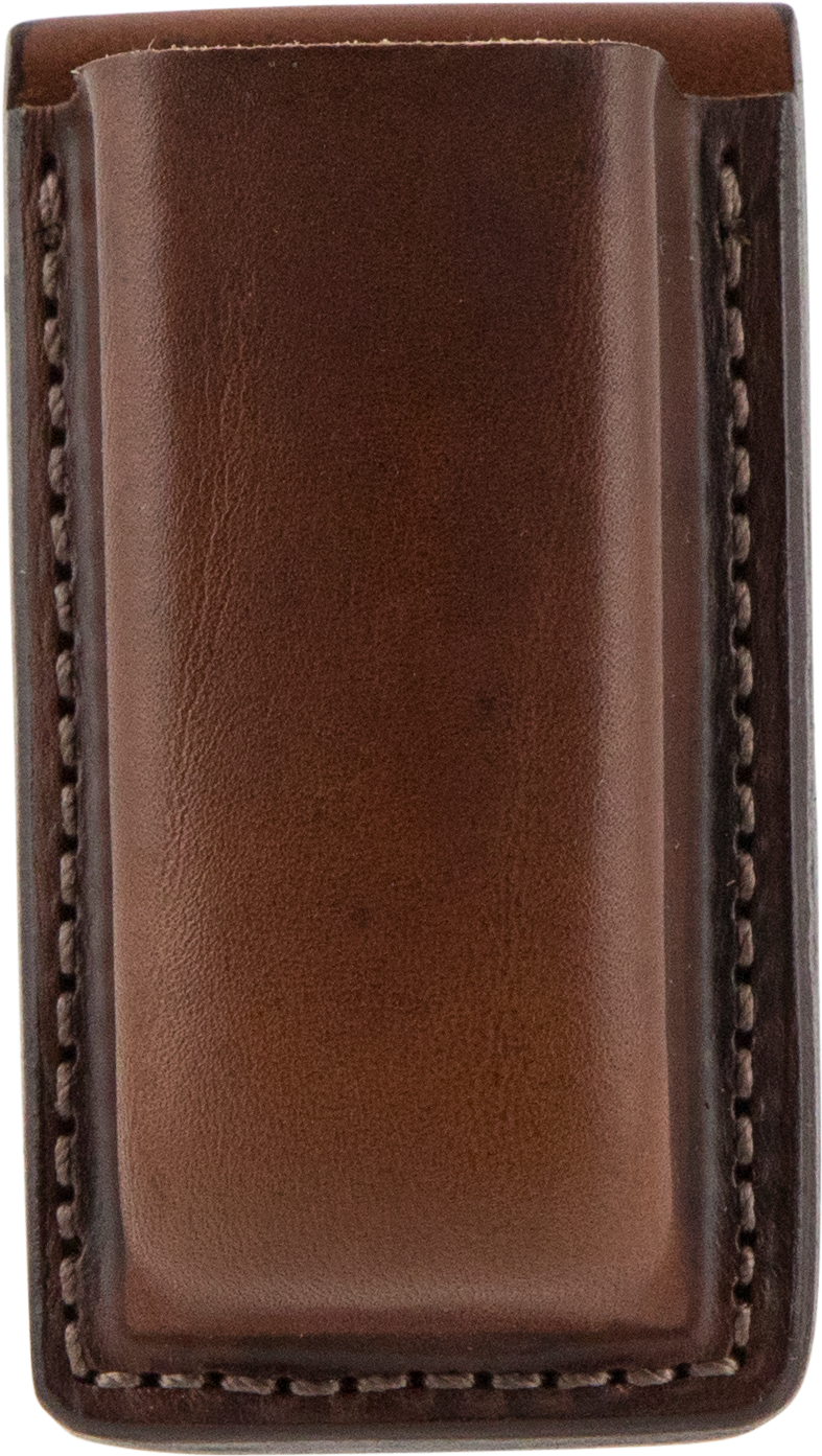 Bianchi 18055 20a Open Magazine Pouch Glock 17/19/22/23/30 - Leather (900x1543), Png Download