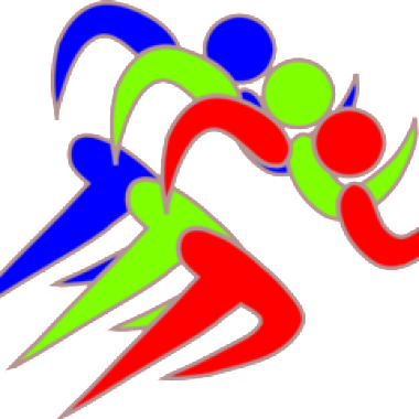 Illinois Cliparts - Fun Run Clip Art (380x380), Png Download