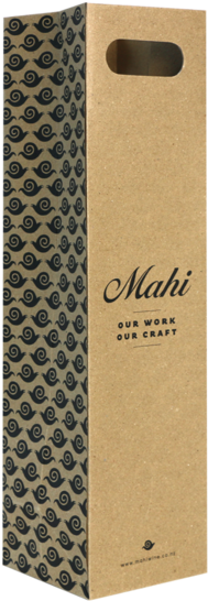 Kraft Paper Wine Bag With Die Cut Handles - Die Cutting (600x600), Png Download