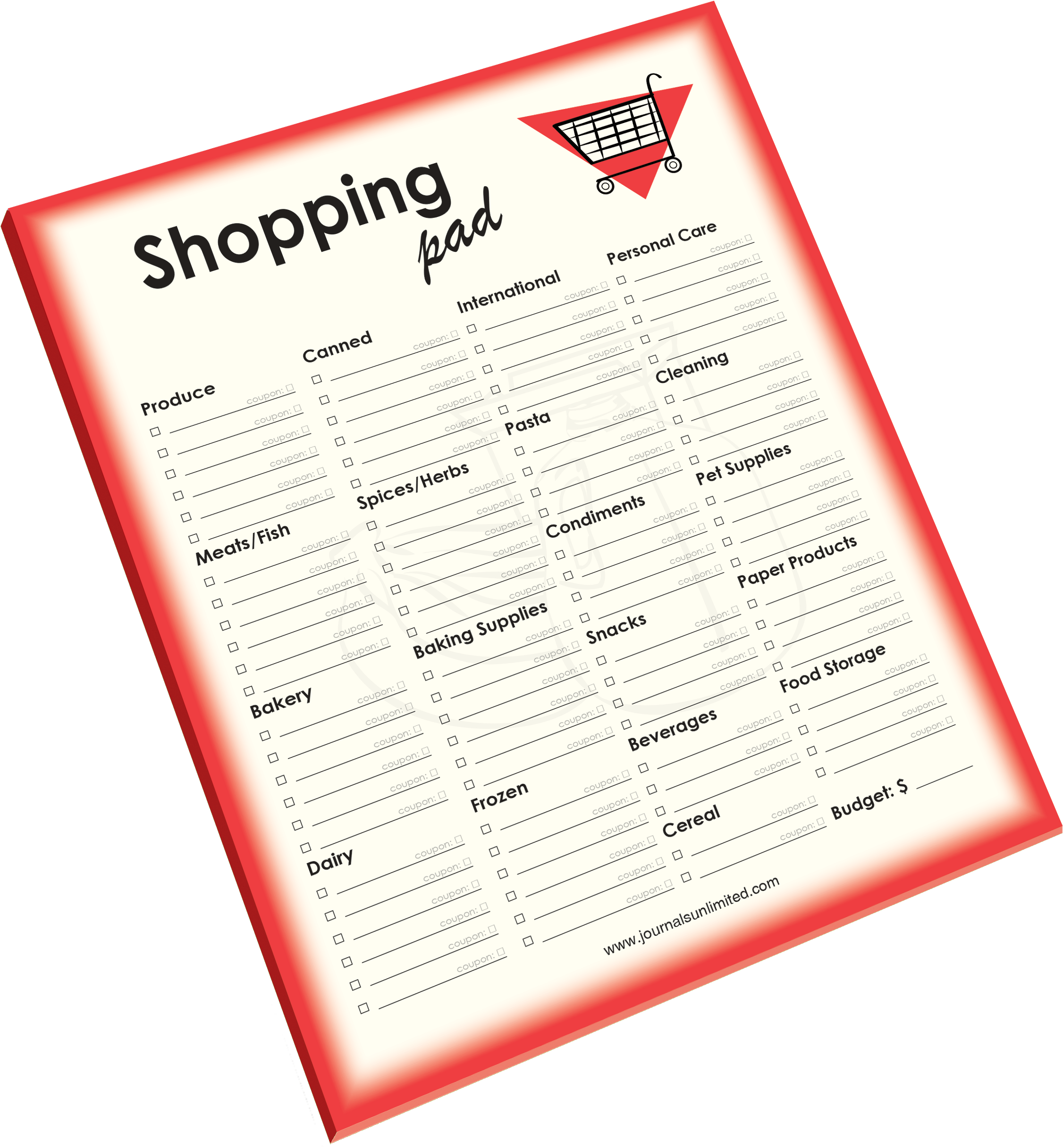 Jumbo Notepad, Shopping - Notepad++ (2700x2700), Png Download