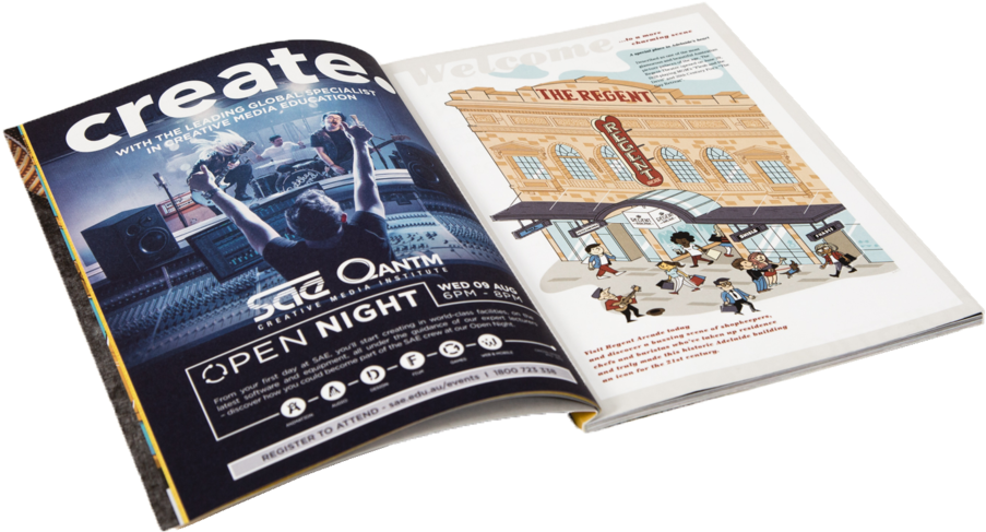 Single Page Print Ads - Advertising (1000x639), Png Download