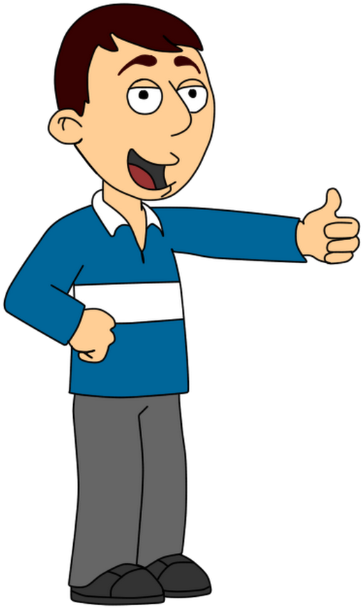 The Gallery For > Goanimate Characters Comedy World - Warren Goanimate (530x878), Png Download