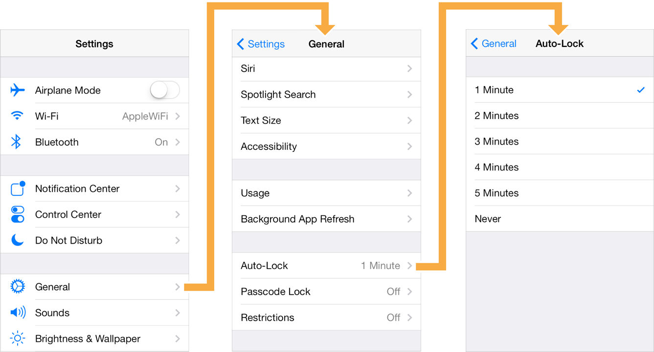 A Sample Navigation Interface - Ios Navigation Controller (1337x721), Png Download