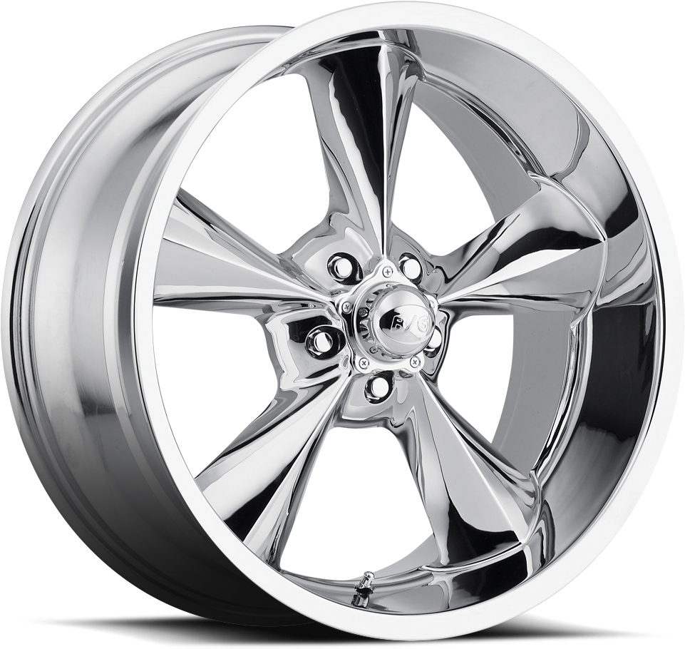 Old School Wheels Camaro 5th 6th Gen Mustang S550 S197 - Chrome Wheel (1000x1000), Png Download