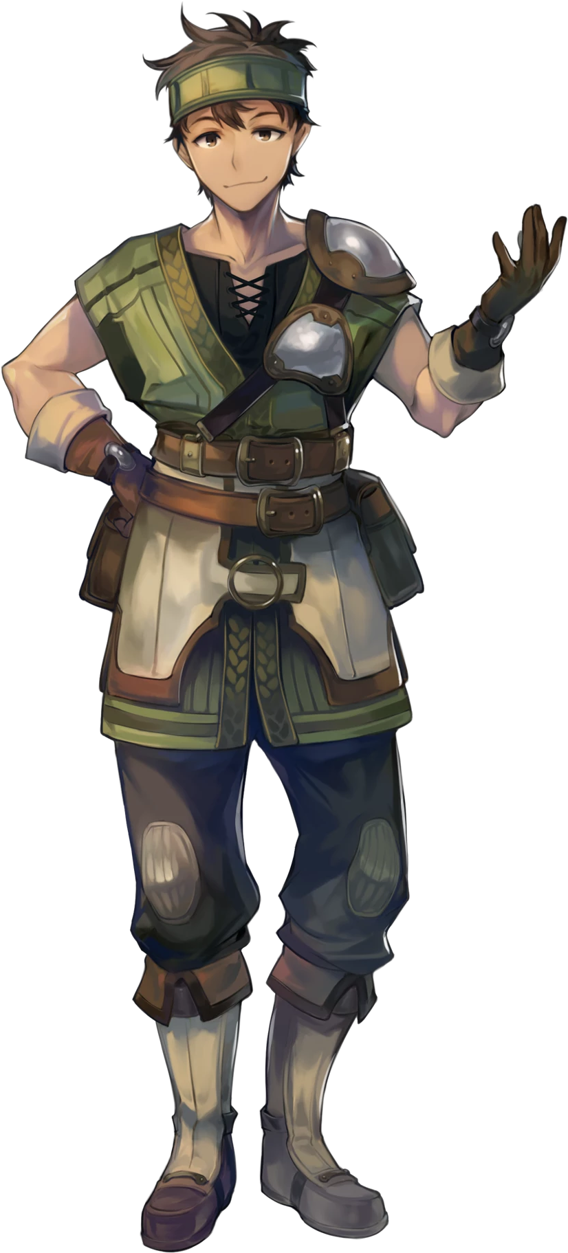 Full Portrait Gray - Gray Fire Emblem Heroes (1600x1920), Png Download