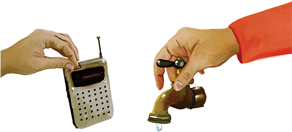 ¿la Llave Del Agua Es Un Suiche - Cerrar La Llave De Agua (600x289), Png Download