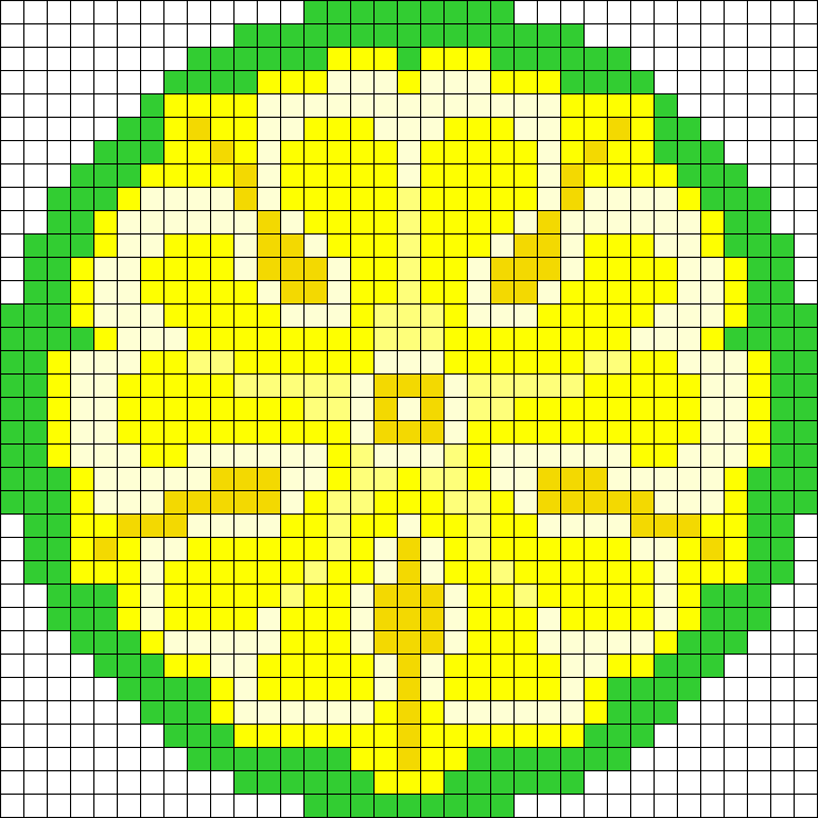 Game Of Thrones Tyrell Sigil Perler Bead Pattern / - Minecraft Game Of Thrones Sigils (736x736), Png Download