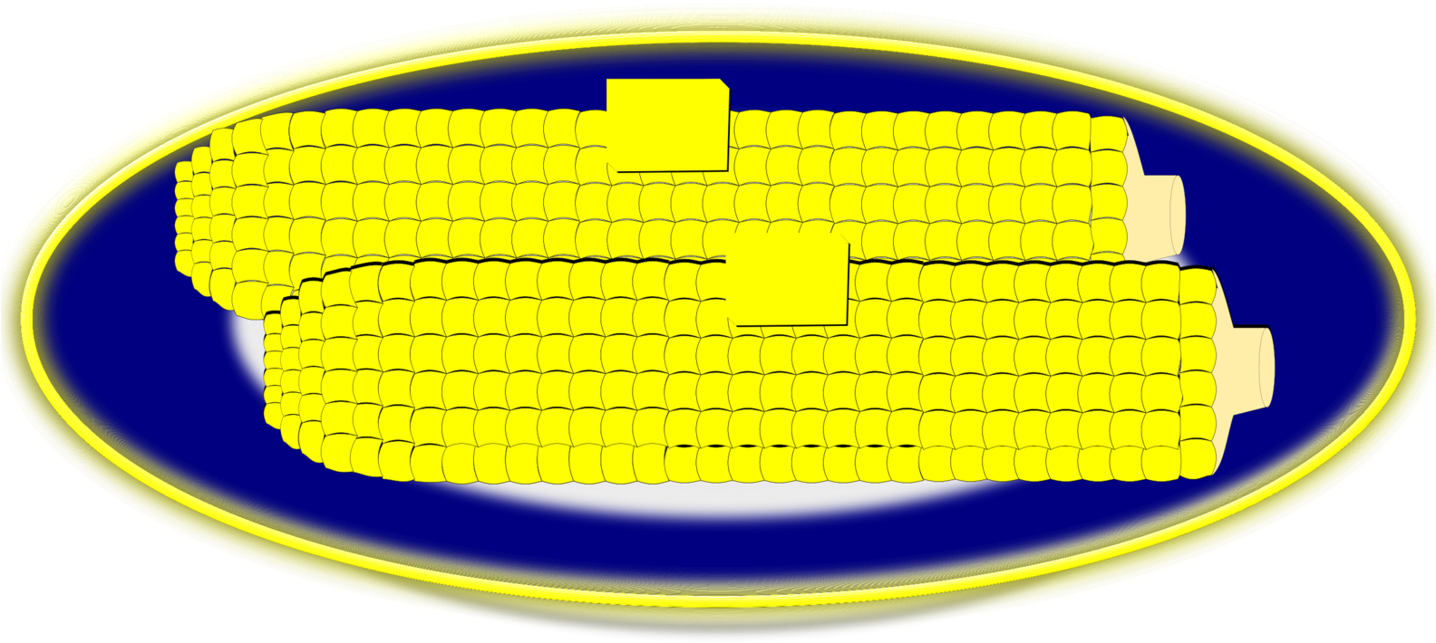 Corn On The Cob Vegetarian Cuisine Barbecue Corncob - Barbecue (1583x750), Png Download