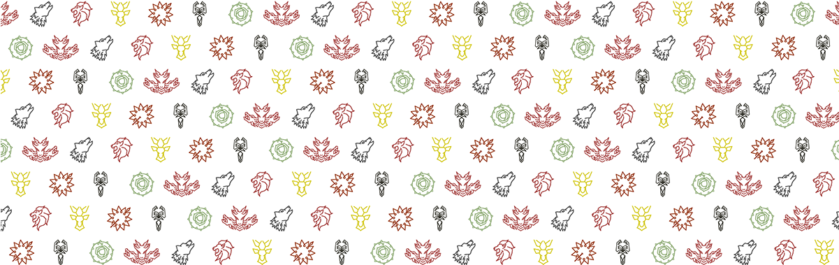 Game Of Thrones Sigils Vol - Rupaul's Drag Race (1200x415), Png Download