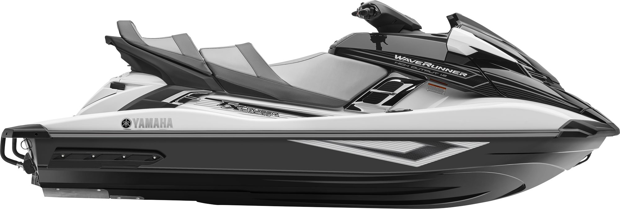 Black Jet Ski Png Image - Fx Cruiser Ho 2017 (2000x675), Png Download