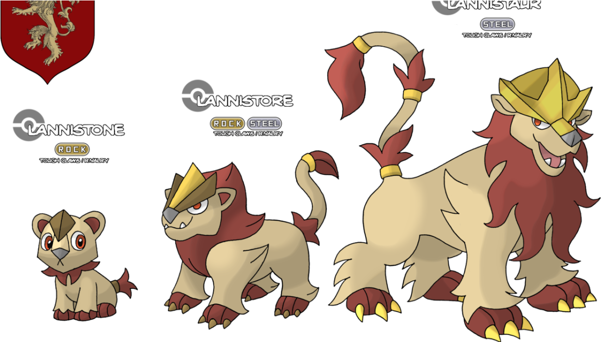 Games Of Thrones Pokemon (1200x675), Png Download