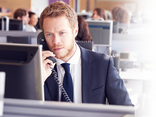 Scalable Telephone Systems For Businesses & Organisations - Business (536x402), Png Download