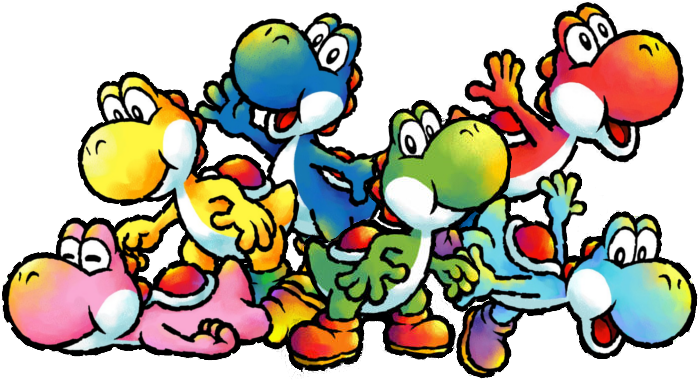 According - Color Yoshi (742x410), Png Download