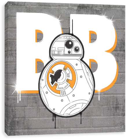 Graffiti Star Wars - Star Wars Abykey106 \bb-8\ Pvc Keychain (500x500), Png Download