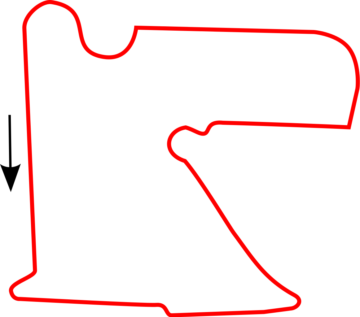 Fundidora Park Raceway - Diagram (1162x1024), Png Download