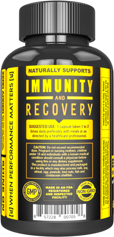 Immune System Support Extra Strength - The Non-gmo Project (1024x1024), Png Download