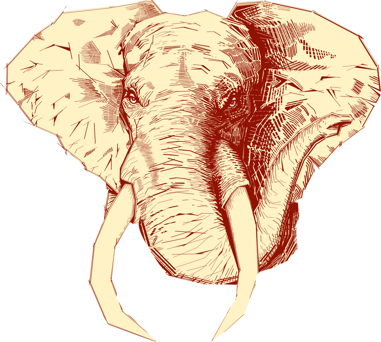 Logo Tecate Arcadia Elefante (1269x1137), Png Download