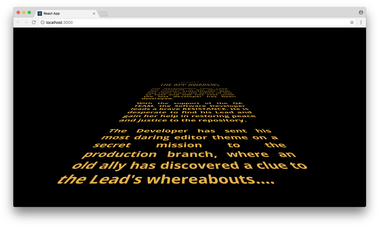 Animating A Star Wars-inspired Crawl Is A Cinch With - Star Wars Opening Crawl (1600x962), Png Download