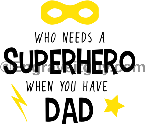 Super Hero Dad - Father (1058x520), Png Download