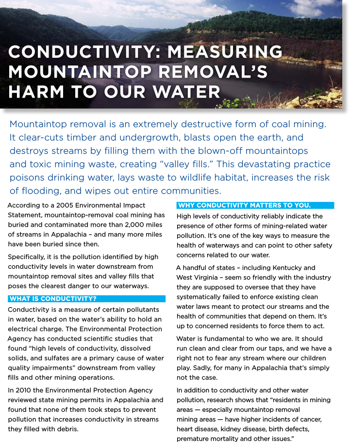 Download Fact Sheets On Mountain Top Removal - Ridge (721x911), Png Download