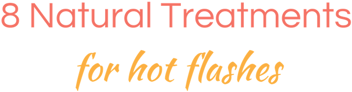 Natural Treatments For Hot Flashes - Calendar 2015 (820x312), Png Download