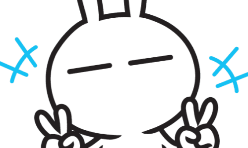 Sent 20m Times A Day Tuzki - Sticker Kakaotalk (500x300), Png Download