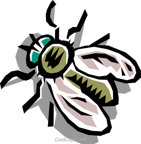 Casa De Mosca Libres De Derechos Ilustraciones De Vectores (471x480), Png Download