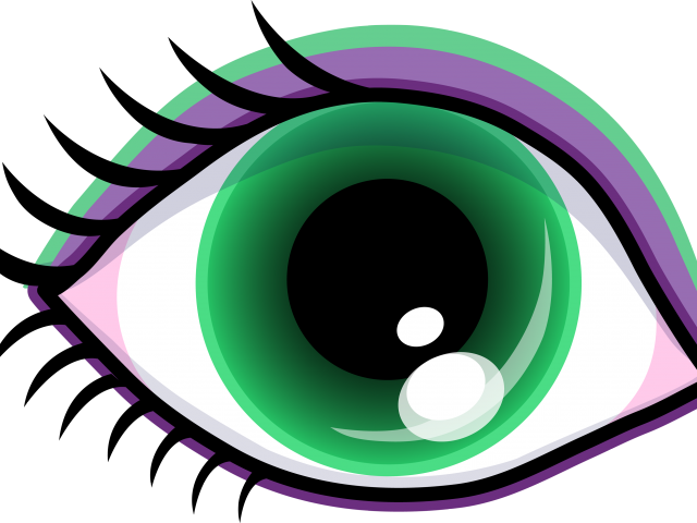 Hazel Eyes Clipart Blackish Green - Clipart Of Eye (640x480), Png Download