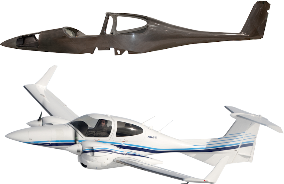 Airframe - Diamond Da62 3d Model (938x609), Png Download