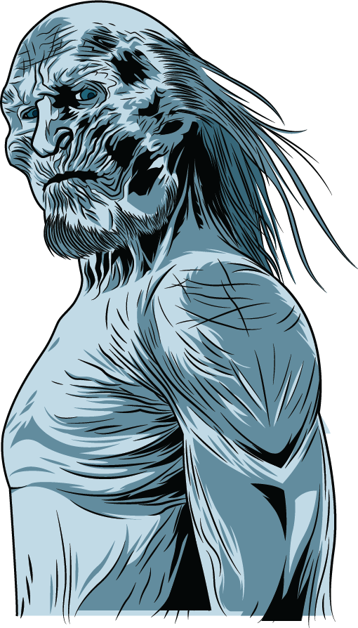 One Of The Most Sexiest Character In Westeros, Melisandre - Game Of Thrones White Walkers Png (510x894), Png Download