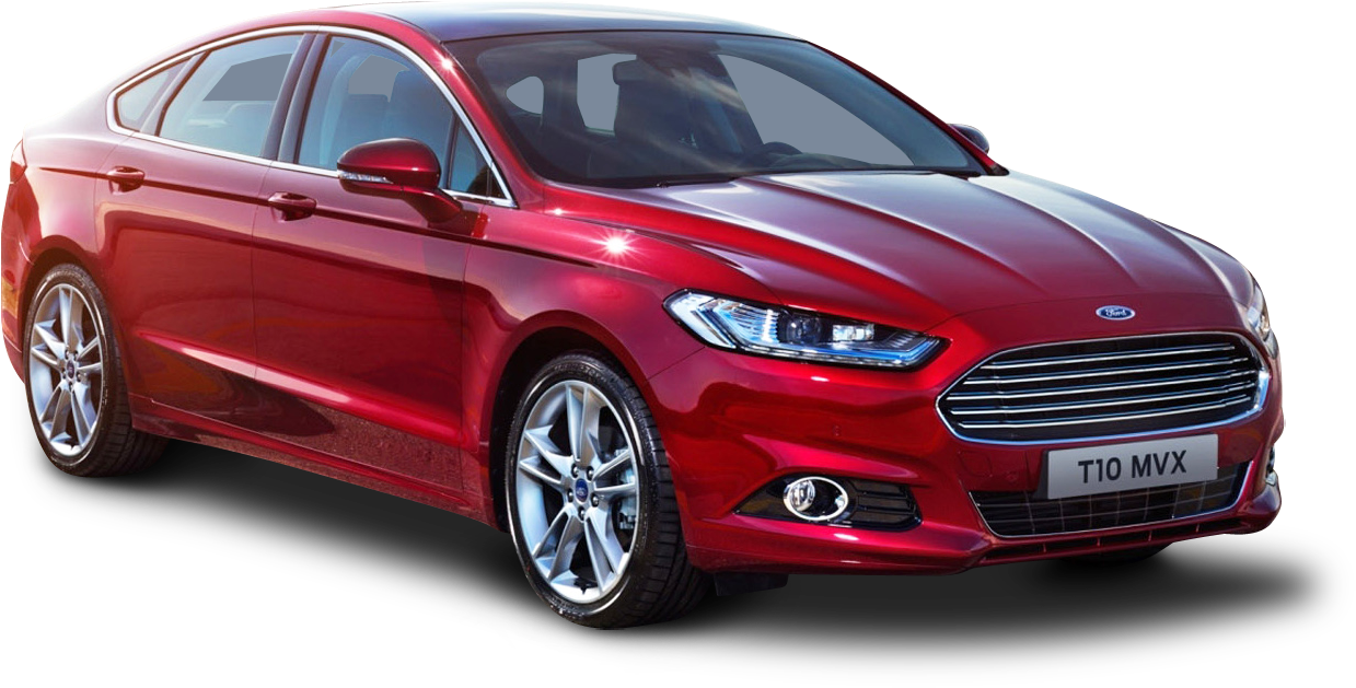 Ford Mondeo Red Car Png Image - New Ford Mondeo (1323x690), Png Download