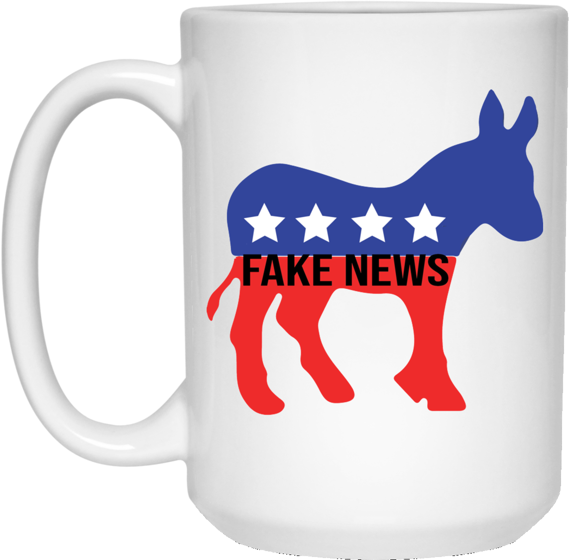 Mug Democrat Fake News - 1800 Republican Party Symbol (1155x1155), Png Download