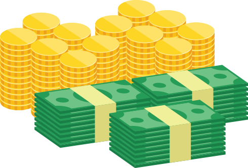 What Is Your Average Net Worth For The Last 2 Years - Money Peso Clip Art (490x332), Png Download