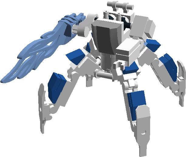 White Walker/other - Robot (1122x601), Png Download