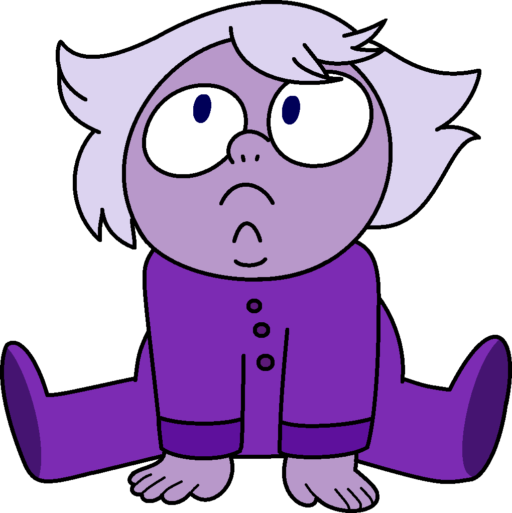 Baby Amethyst - Steven Universe Baby Amethyst (1020x1022), Png Download