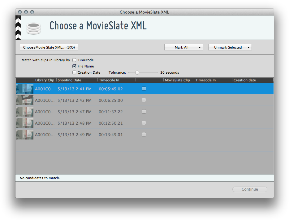 "movie Slate Import Wizard" - Asset (949x726), Png Download