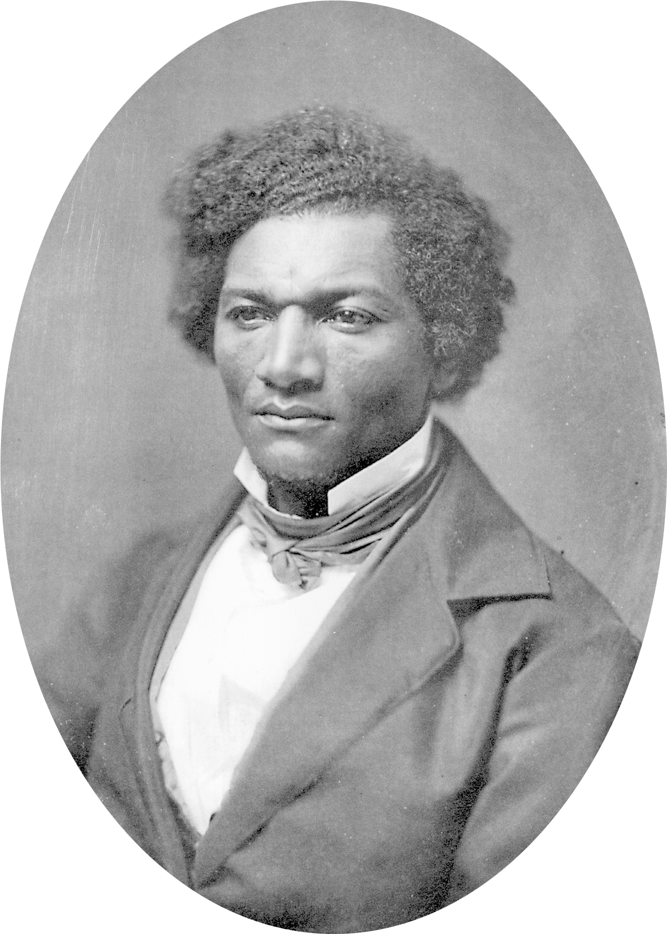 Frederick Douglass As He Appeared In 1843, About The - Facing Frederick By Tonya Bolden (1368x1899), Png Download