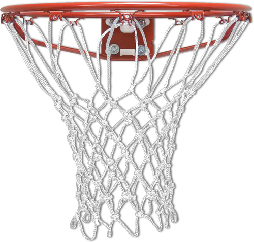 White Basketball Net - Basketball Ring (500x477), Png Download