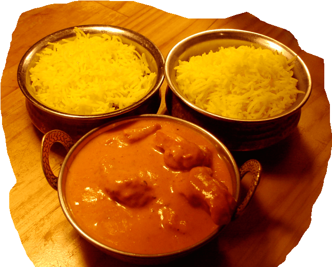 Indian Food - Mango Chicken - Mango Indian Food (652x526), Png Download
