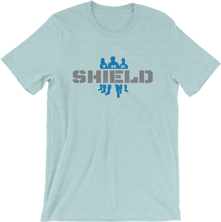 The Shield Logo Unisex T-shirt - Two Samurai - Ultra Soft Shirt, 25 Colors (1000x1000), Png Download
