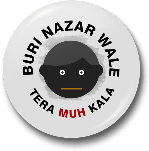 Buri Nazar Wale Tera Muh Kala (528x528), Png Download