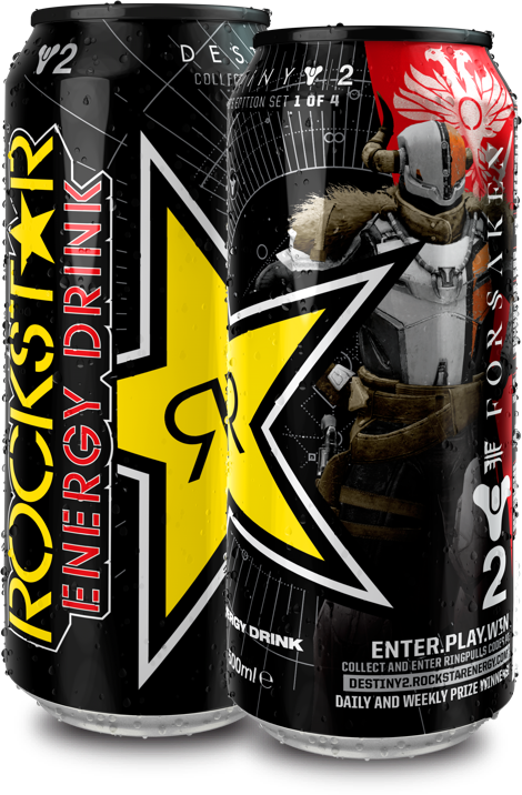 Original / Lord Shaxx - Rockstar Energy Destiny 2 (470x716), Png Download