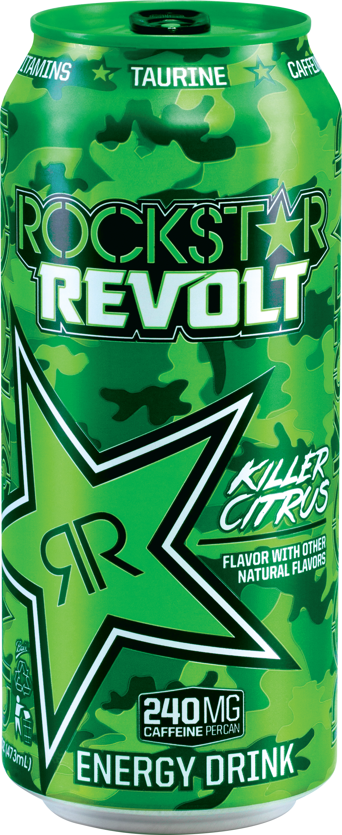 Rockstar Revolt Killer Citrus - Rockstar Revolt Killer Cooler (1123x2742), Png Download
